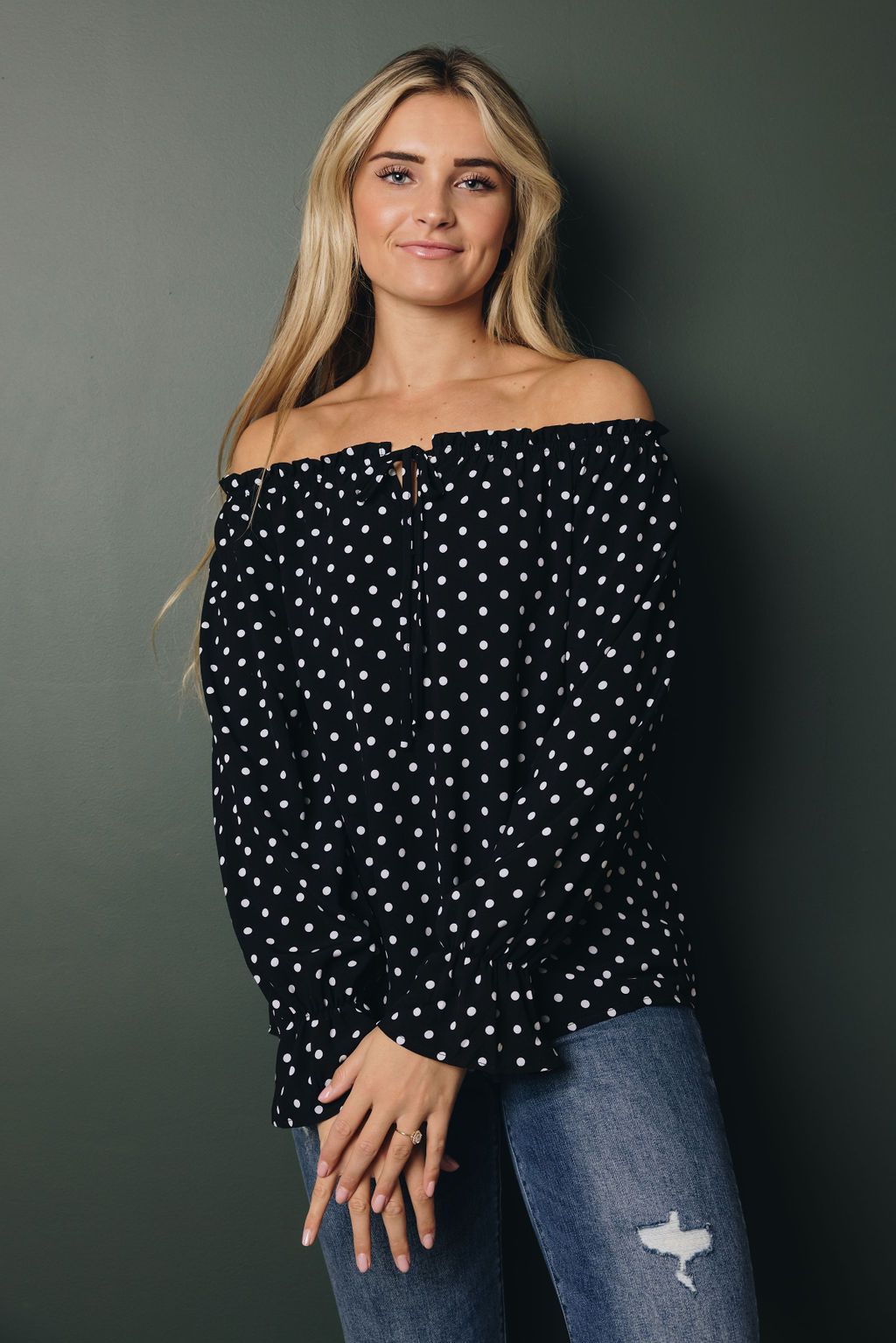 remi off the shoulder blouse