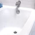 Keeney 1.5-in Polished Chrome Roller Ball Drain with PVC Pipe