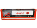 truck tractor with 53 trailer drink coca cola red and white 150 diecast model by motorcity classics