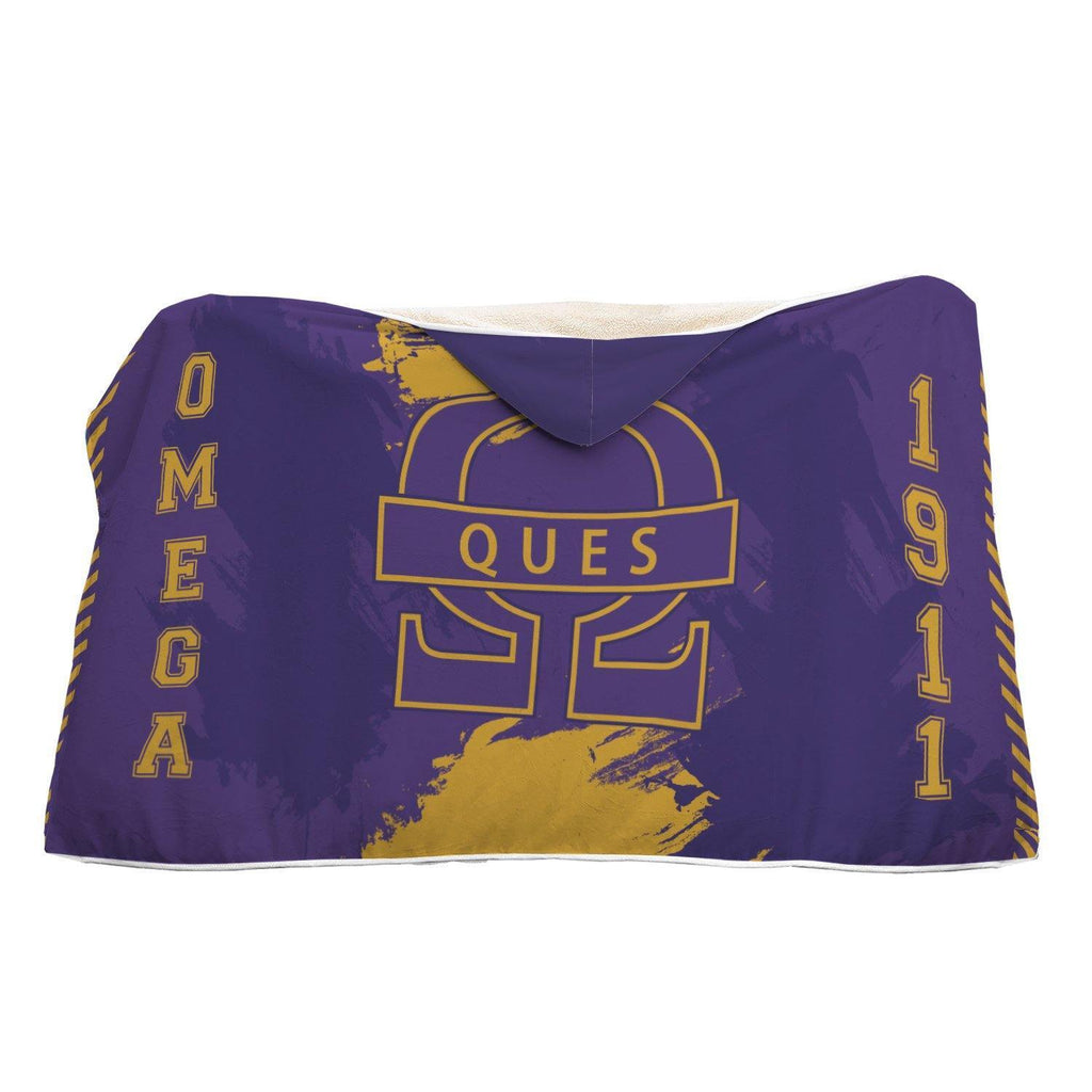 5590 omega psi phi big omega hooded blanket