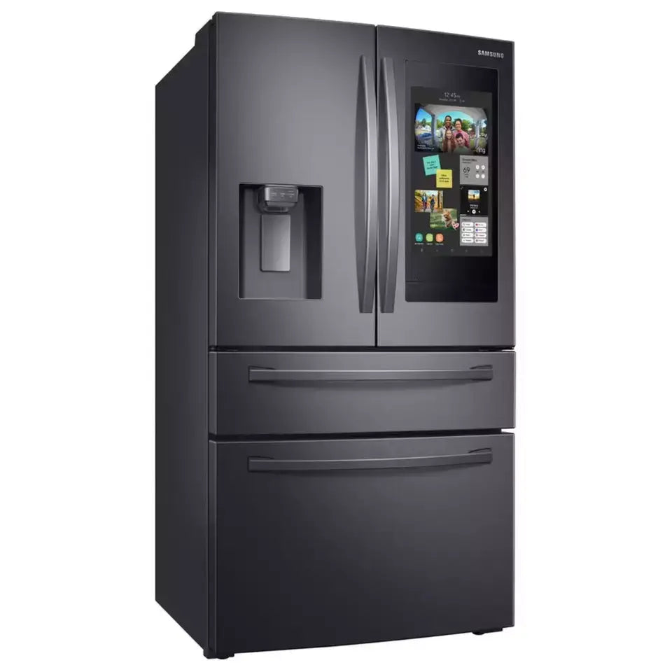 Sales Promo 28 cu ft 4 Foor French Door Refrigerator With Touch Screen Stainless Steel