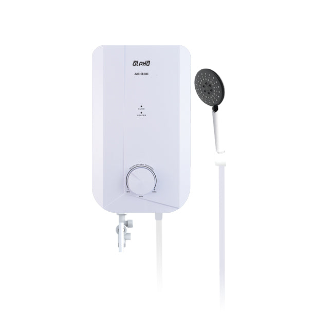 New AE-33 Tankless Instant Water Heater IPX5 Waterproof Grade Hotel and Home Wholesale Heat Cold Water Quickly