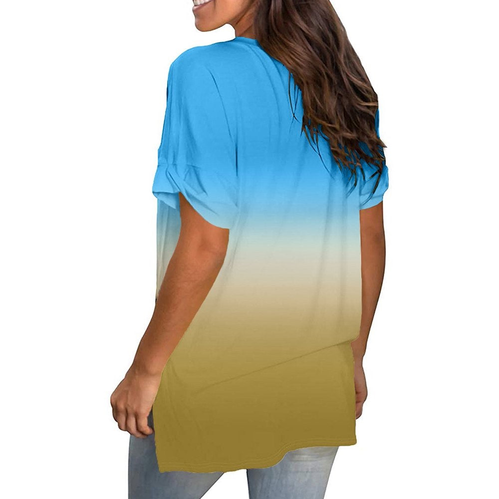 Best Selling Women's Clothing Short Sleeve T-Shirt For Women Loose Casual Knitted Premium Quality T Shirt Supplier From BD