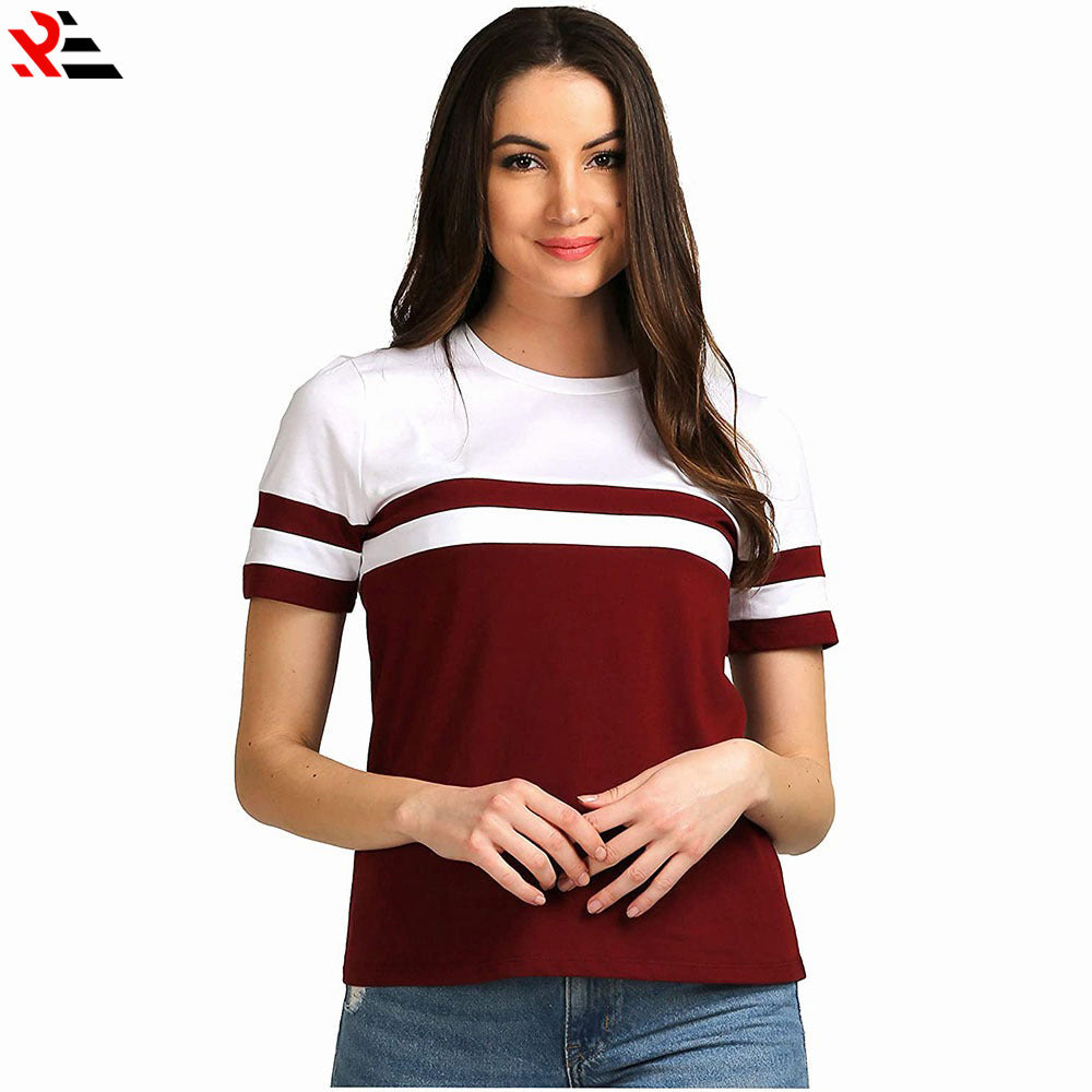 High Quality Women's clothing Wholesale Women's Shirts Short Sleeve Fashion Unisex T Shirts Round Neck Women T shirts