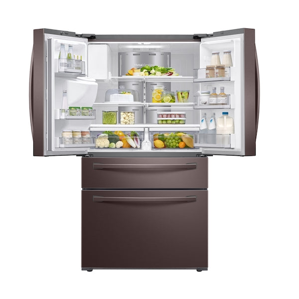 Easy To Use Smart 28 cu ft 4 Door-In-Door Counter -Depth Refrigerator with Family External Water And Ice Dispenser In Stock
