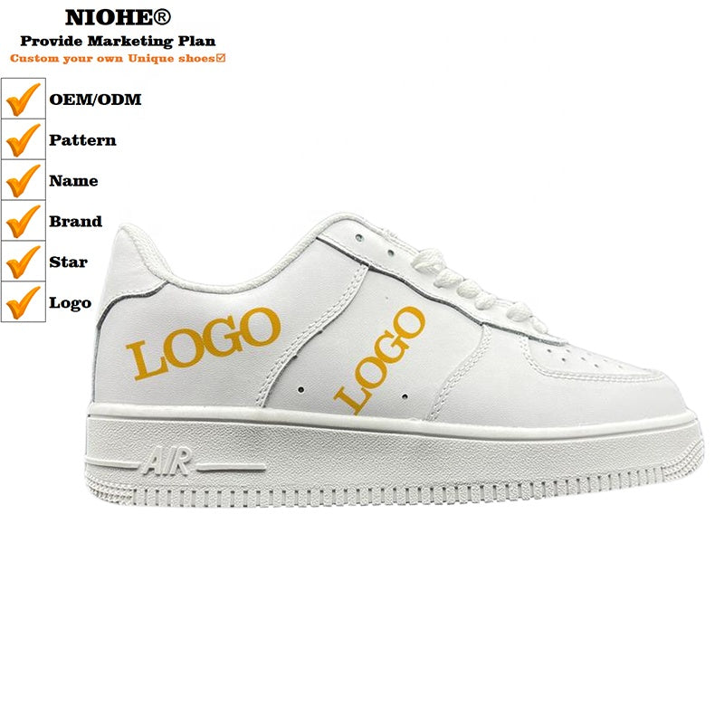 Wholesale Custom Logo Design Anime White Sport Shoes Men Basketball Sneakers Unique Shoe Trendy Running Shoes Athletic Summer