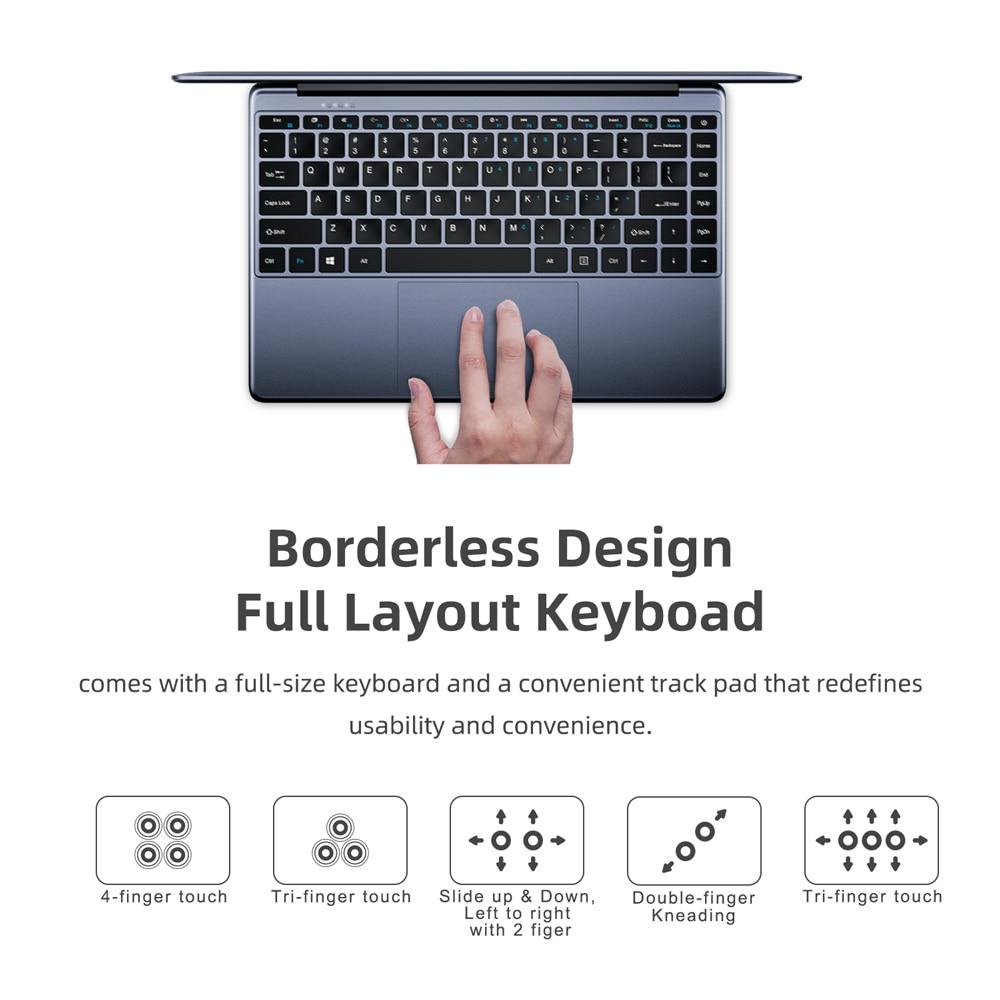 dere laptop v14s 14 1 inch intel celeron n5095 12gb ram 512gb ssd window 10 notebook backlit keyboard pc portable gaming laptop laptops