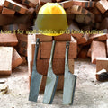 Cleaver Bricklaying Trowel Plastering Trowel Plasterer Knife Wall-Building Putty Brick-Cutting Building Masonry Tools