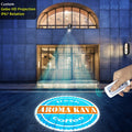 Custom Outdoor Advertising Gobo Light RersonnalisÃ© Waterproof IP67 Image Rotation  Led Logo Projector On Shop Entrance Floor