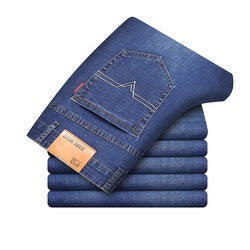MJ049 fashion jeans for men wholesale jean pants slim fit men designer stretch denim blue and black jeans men