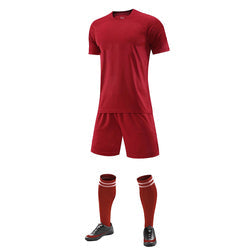 2022-23 Customized Soccer Jersey Sets Quick Dry Practice Soccer Wear For Men's Football Uniform