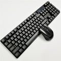 Cheap 2.4G Wireless Russian French Arabic Spanish German Usb Office Computer Set PC 24ghz Wire Less Combo Kit Keyboard and Mouse