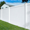 White Pvc Fence Vinyl Fence Panels