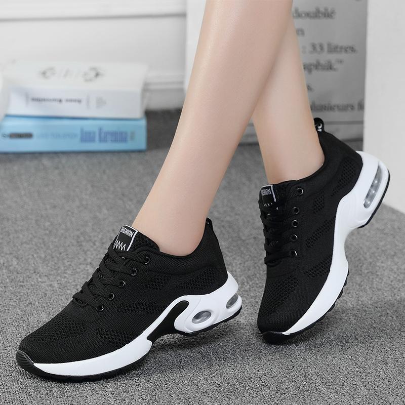 womens comfort lace up sports running athletic shoes