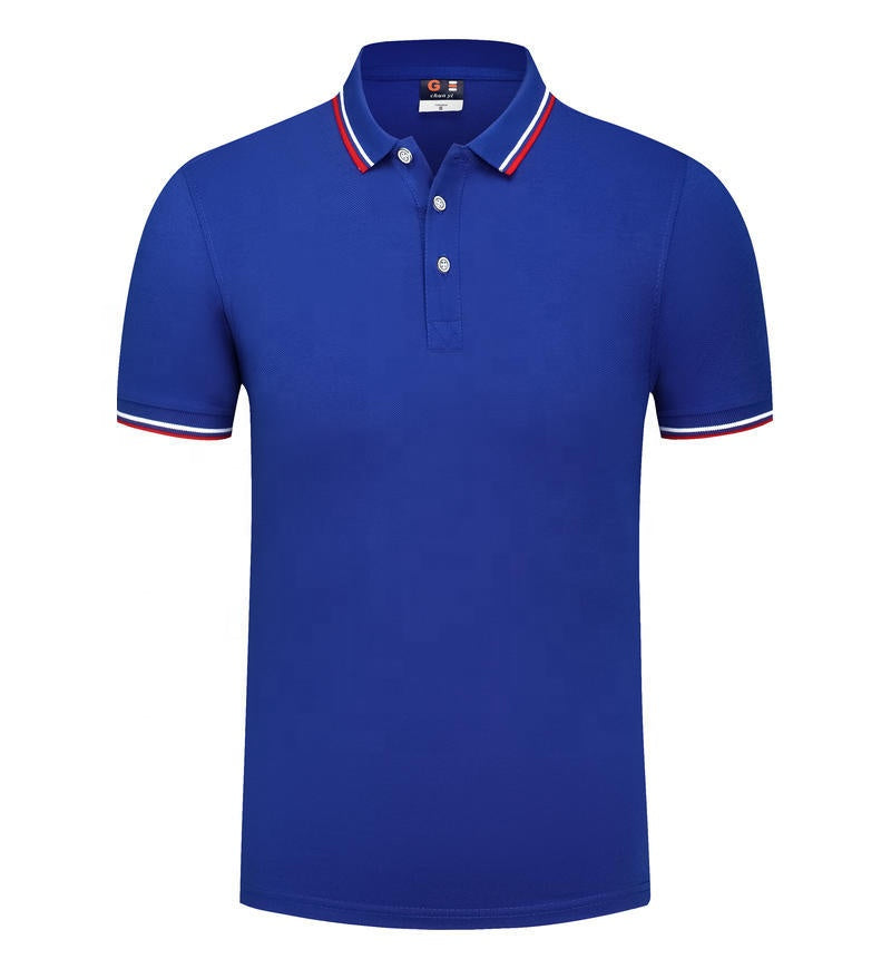Wholesale Custom Logo Camisa Polo 200g Polyester/Spandex Golf T-shirts Original Designer Polo Shirt Mens Polo Shirts Business