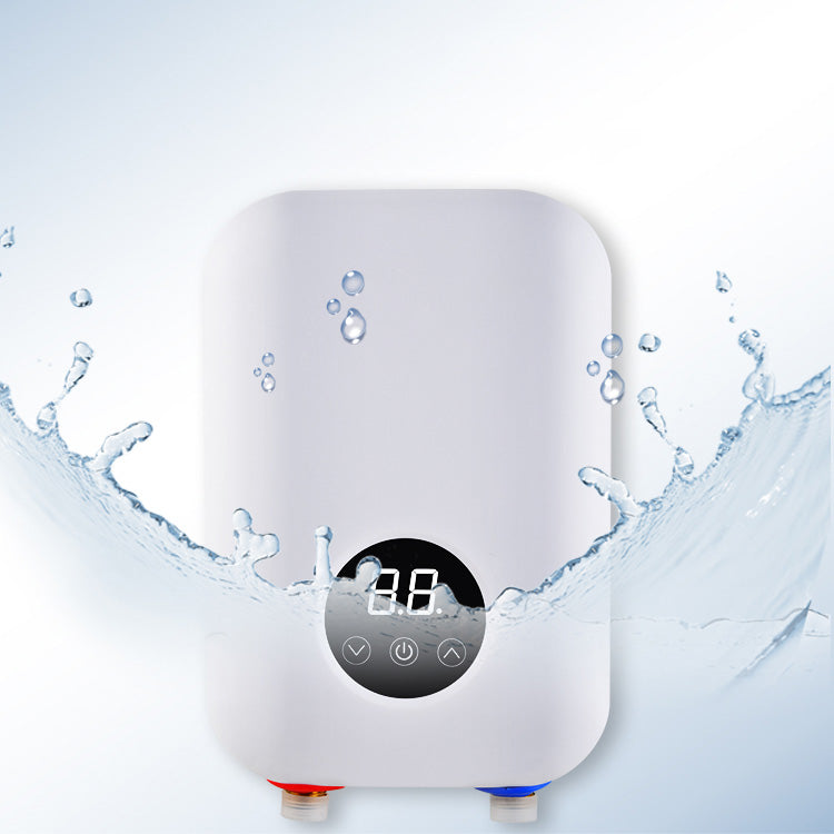 3500W Small Size Bathroom Electric Shower Water Heater Electric Instant Electric Tankless Water Heater For Shower