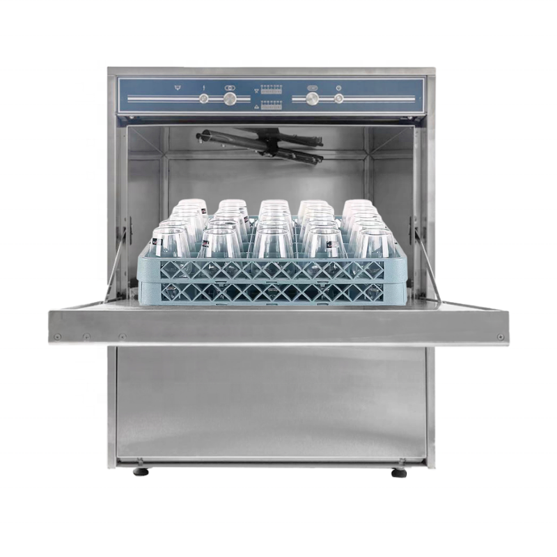 Professional Fully Automatic Commercial Undercounter Dishwasher Stainless Steel Wine Glass Dishwasher for Hotel Restaurant