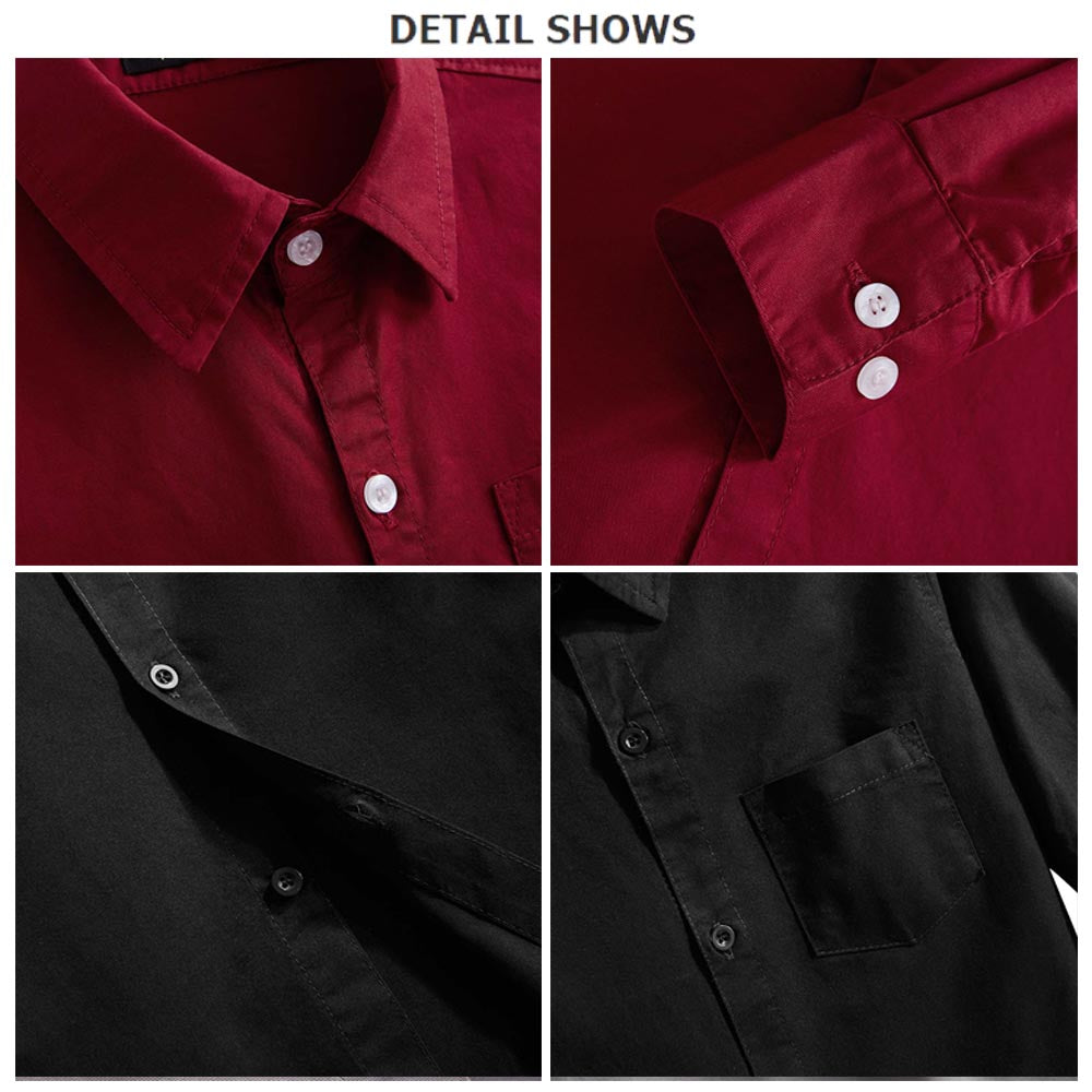 Custom Kids Boys Button Down Shirts White Wedding Party School Uniform Formal Shirt 100% Cotton Solid Boys Dress Shirts