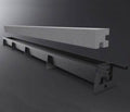 concrete fence post mould plastic farm fencing form H shape