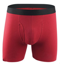 High quality mens Classic solid Cotton stretch Briefs boxers shorts Open Fly Pouch Men's underwear