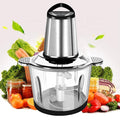 3L Electric Food Chopper Stainless Steel Kitchen Appliance Household Meat Grinder Machine