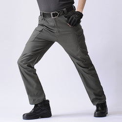 Men's Tactical Pants IX7 Water Resistant Cargo Pants Lightweight Hiking Work Pants