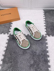 2022 new white kids shoes girls high-end boys