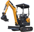 ANT Tailless 2 ton 2000 KG hydraulic crawler mini small excavator with CE EPA engine