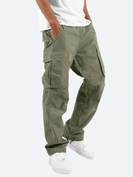2022 OEM cargo sweat pants men streetwear black cargo pants khaki track Trousers plus size cargo pants men