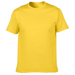 Tee Shirts Company Promotional Logo Printed Bulk Plain Staff Uniform Adult 180g White 100 Cotton Unisex Custom Men's T-Shirts