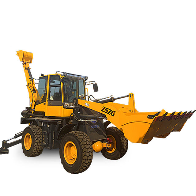 Mini backhoe loader 4x4 wheel loader backhoe 2 on 3 ton 5 ton 4 wheel drive new backhoe loader for sale