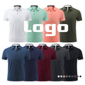 Lidong 92% polyester 8% spandex multi color mens polo shirt blank 4 way stretch polo shirts