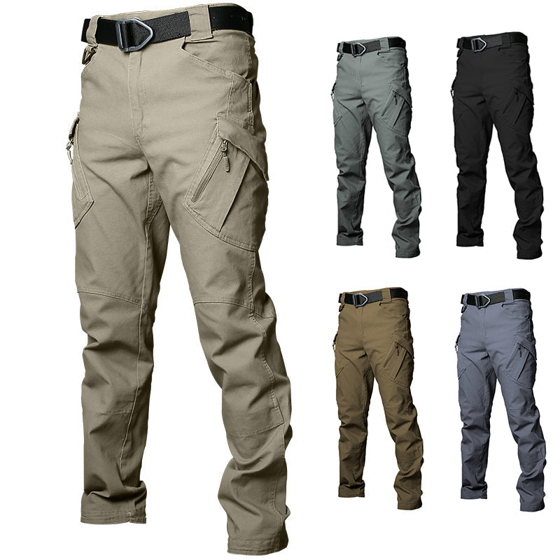 2022 Wholesale Grey Outdoor Sports Regular Fit Heavy-duty Work Trousers Mens Tactical Cargo Pants