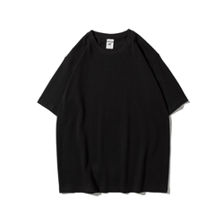 HIC High Quality Heavyweight 280gsm 100% Cotton Oversized Printed Embroidered Plain Tee plus size men's custom t shirt