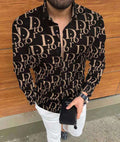OEM Custom Fashion wholesale full sleeve casual custom shirts for men long sleeve dress shirts men shirt