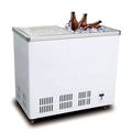 Commercial supermarket vertical upright glass door ice cream display  refrigerators deep chest freezers fridge for sale