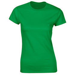 76000L women's t-shirts 180g  Round Neck Short Sleeve custom logo t shirt