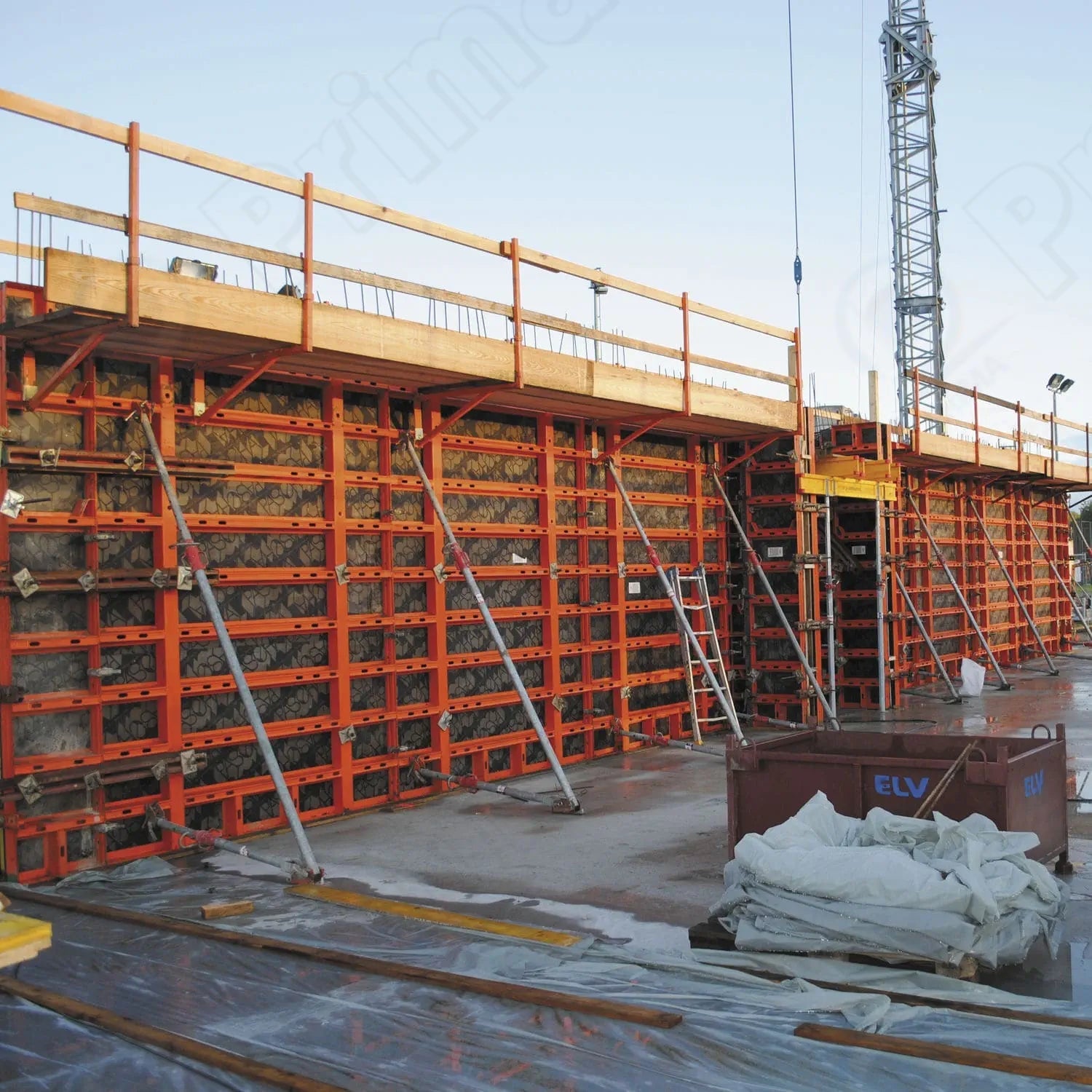 High Effciency and reusable Steel Framework icf Forms for wall and column Concrete concrete form work system