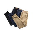 Classic Comfort: Cotton Men's Khaki Chino Pants