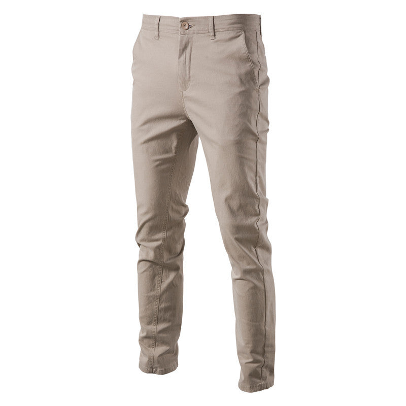 Lulu 100% Cotton Mens Chino Manufacturer Mens Khaki Chino Pants