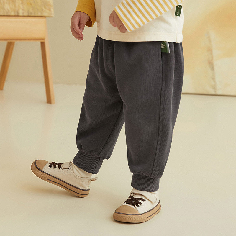 Wholesale New Design Children'S Baby Legging Kids Casual Pants High Quality French Terry Sweatpants