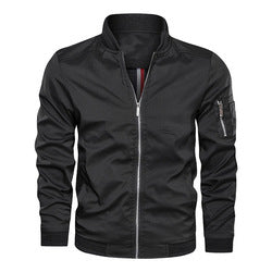 Amazon men's coat Spring and autumn  version of the trend loose fat fall leisure baseball jackets mens spring clothes