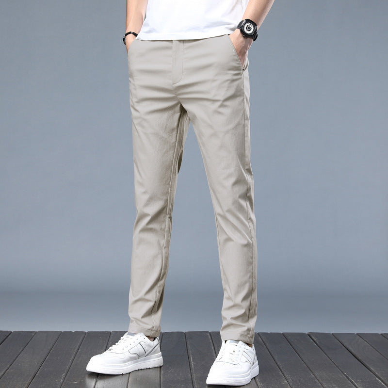 2022 lulu men nylon summer work pants