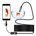 1m 2m 5m wire mini endoscope camera 5 5mm lens for android type c usb borescopes waterproof led lighting inspection camera
