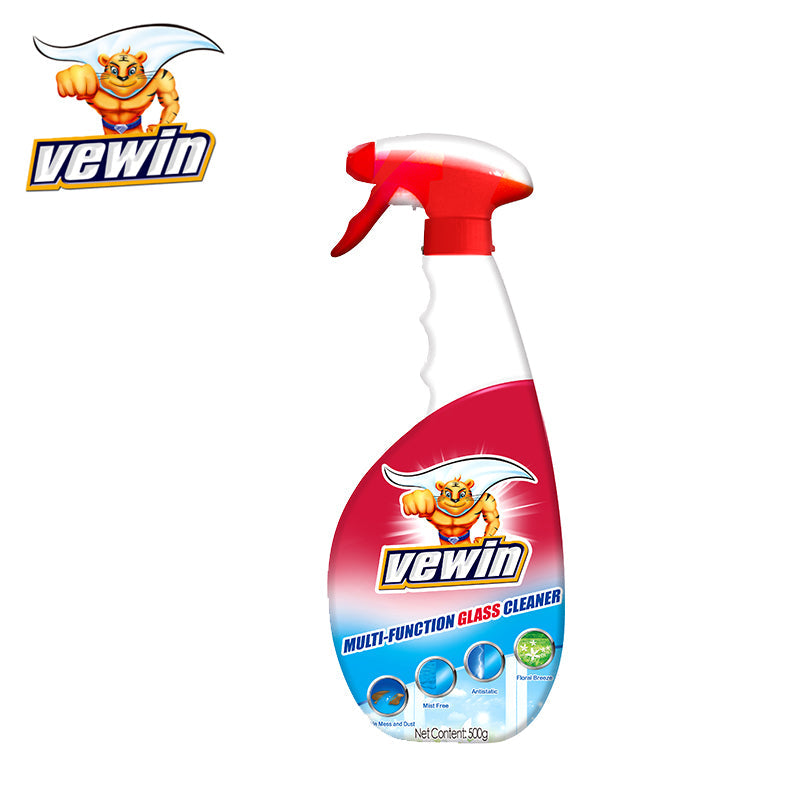 Household cleaning disinfection products anti fog mirror window glass cleaner spray