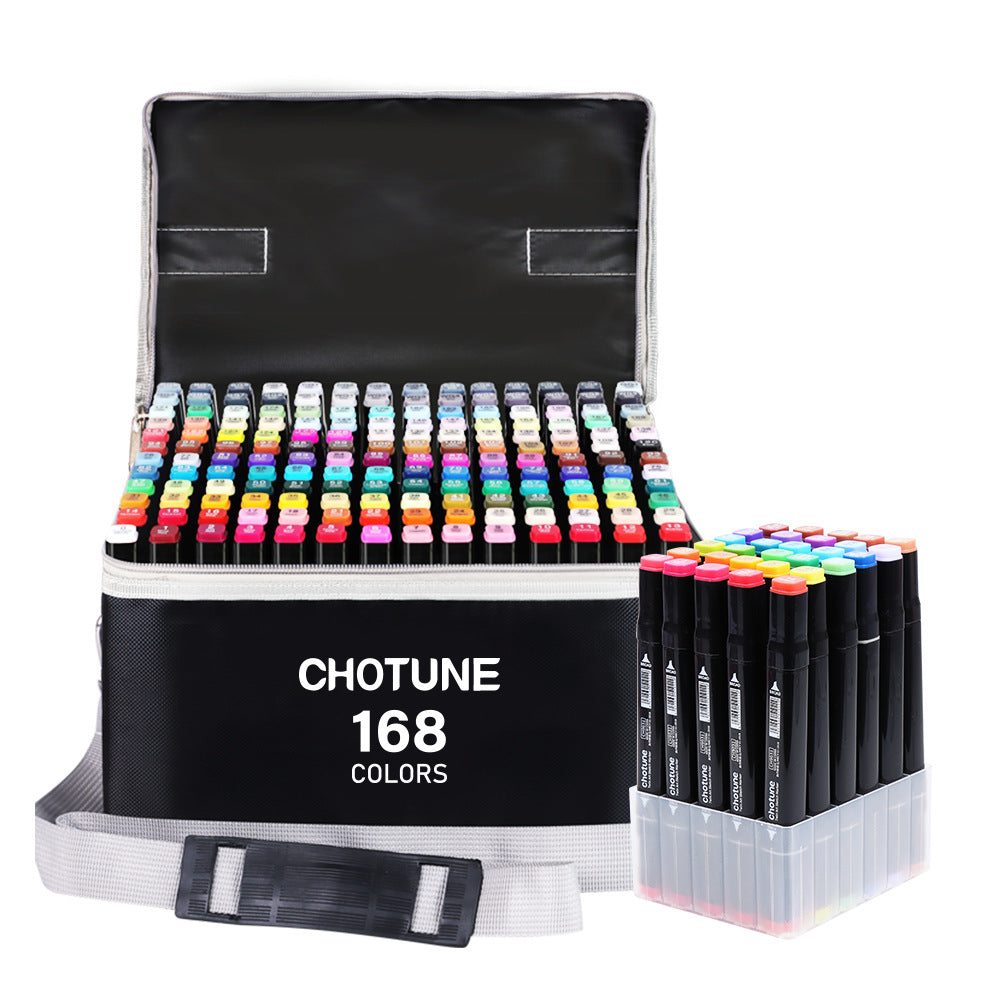 Art Suppliers Non Toxic Permanent Alcohol Marker Pen Set With Bag For Drawing