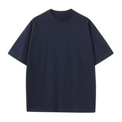 270GMS Tee Wholesale Customized Printing Soft Round Neck T Shirt Custom Logo Cotton Mens T-Shirts