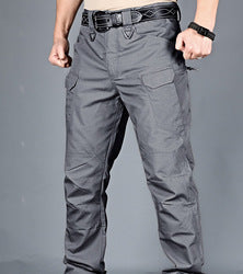 Men's Tactical Pants IX7 Water Resistant Cargo Pants Lightweight Hiking Work Pants