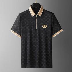 casual new men's Summer polo shirt men's short-sleeved cotton men polo shirt