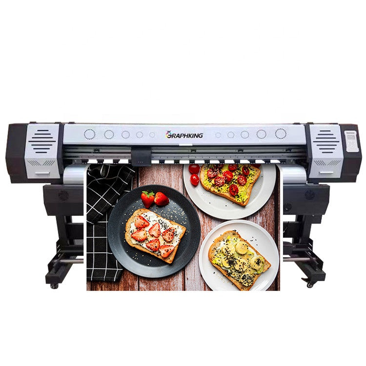 china factory 1.8m large format DX5/I3200/XP600 printhead eco solvent printer car stickers vinyl sublimation inkjet printer
